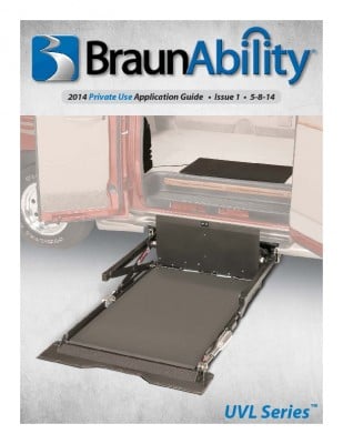 BraunAbility UVL Application Guide